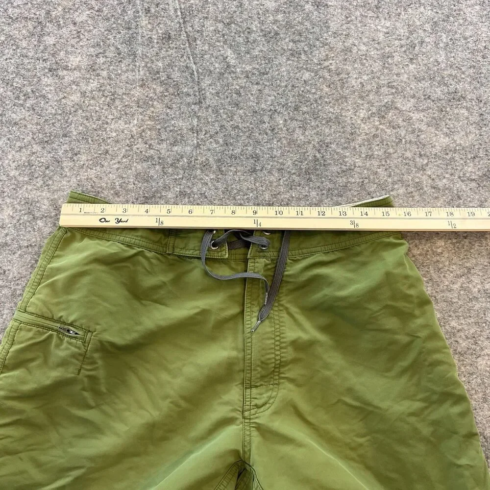 Patagonia Men’s Board Shorts Olive Green Size 32